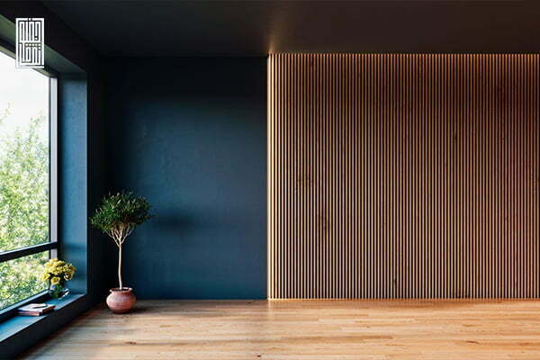 الأفكار المبتكرة عند تصميم ديكورات حوائط من الخشب