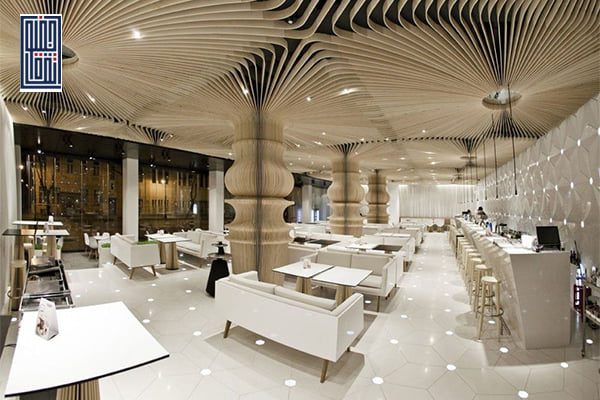 التصاميم الجذابة في الكافيهات والمطاعم - خطوة اتقان للتصميم الداخلي