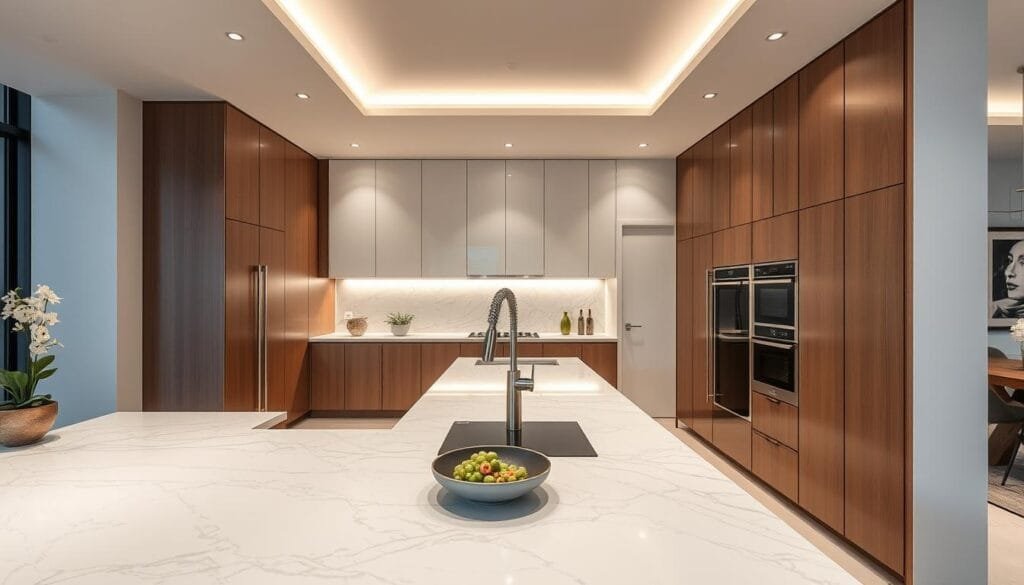 تصميم مطبخ فاخر