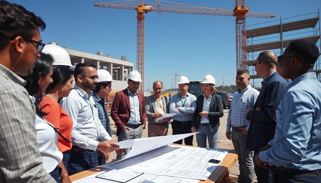 متابعة مشروع البناء متابعة مشروع البناء
