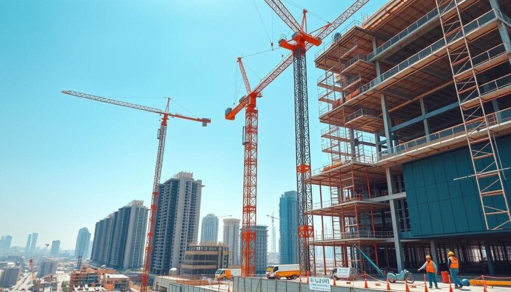 مشاريع الإنشاء الجديدة