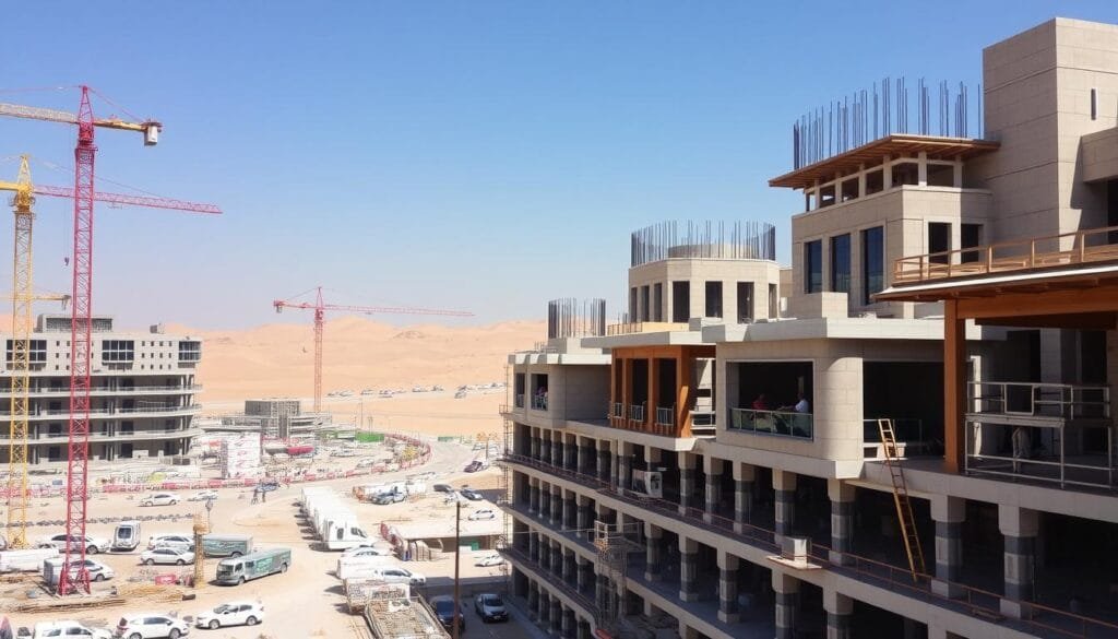 مشاريع البناء في السعودية