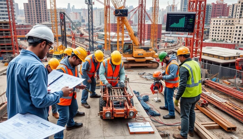 تنفيذ سير العمل، مراقبة الأداء، تعديلات في المشروع.