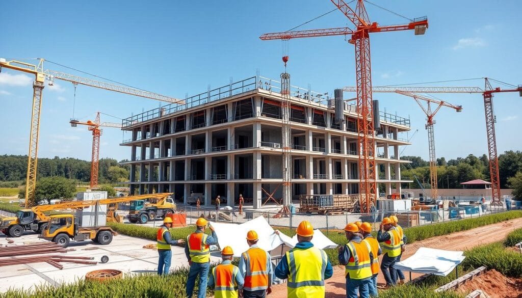 شركة إنشاءات وخصائص الشركة الناجحة