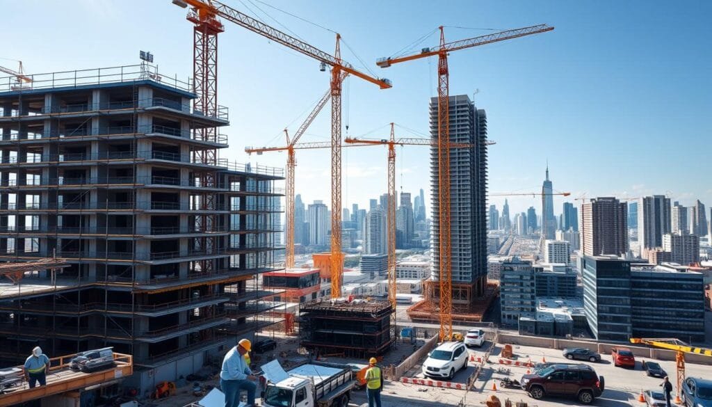 مشاريع البناء التجارية مشاريع البناء التجارية