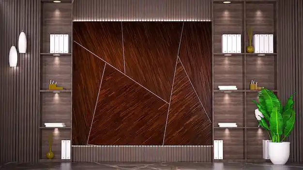 تصاميم خشبية للحائط